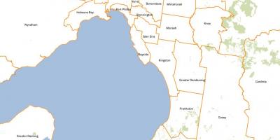 Χάρτης της Μελβούρνης συμβούλια